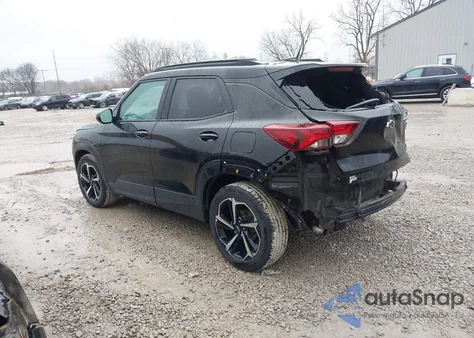 2022 Chevrolet Trailblazer Fwd Rs z USA, uszkodzony, nr VIN KL79MTSL6NB076691